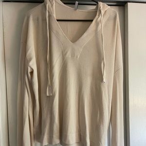 Tan thermal hoodie